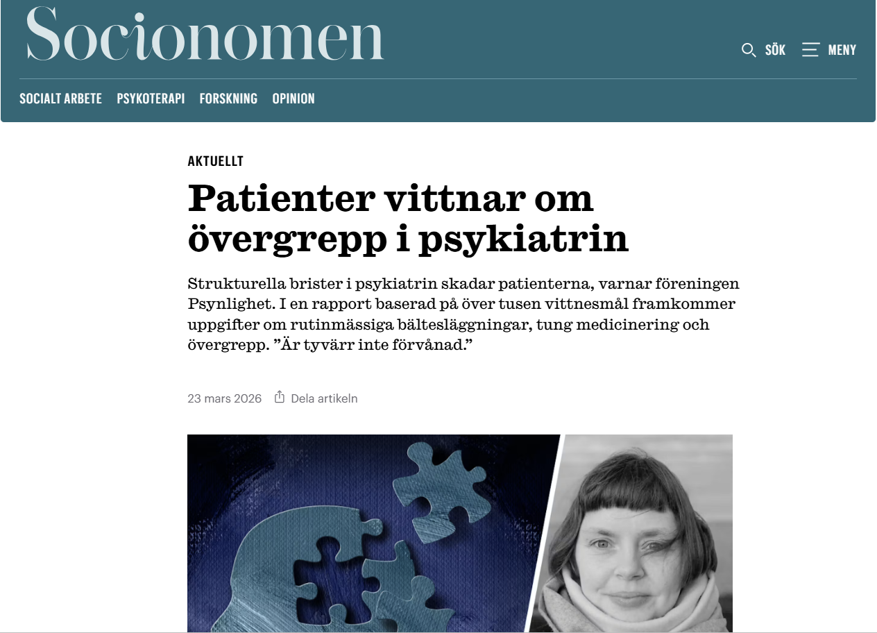 Länk till Socionomen